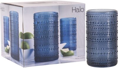 HALO SET OF 4 15.2OZ HI BALL GLASS - Image 7